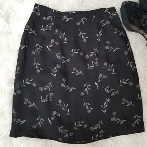 3 for $15 Harolds Silk Floral Skirt